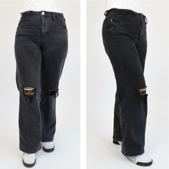 RFM | NWT Wide Leg Jeans in Vintage Black - Picture 10 of 10